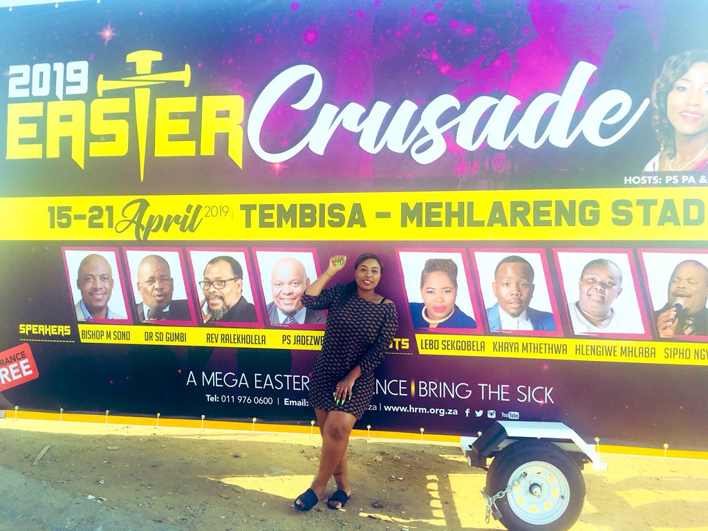 ThandekaNdex's tweet photo. #HRMEasterCrusade #MegaCrusade #TembisaCrusade #MehlarengStadium
#Restoring_Hope_To_Our_World
#MegaEaster #EasterCrusade #ChristToAllPeople
#HRM @HopeRestoration @mathebula_chris
We are ready are you guys ready??? https://t.co/WiIDKLiTxt