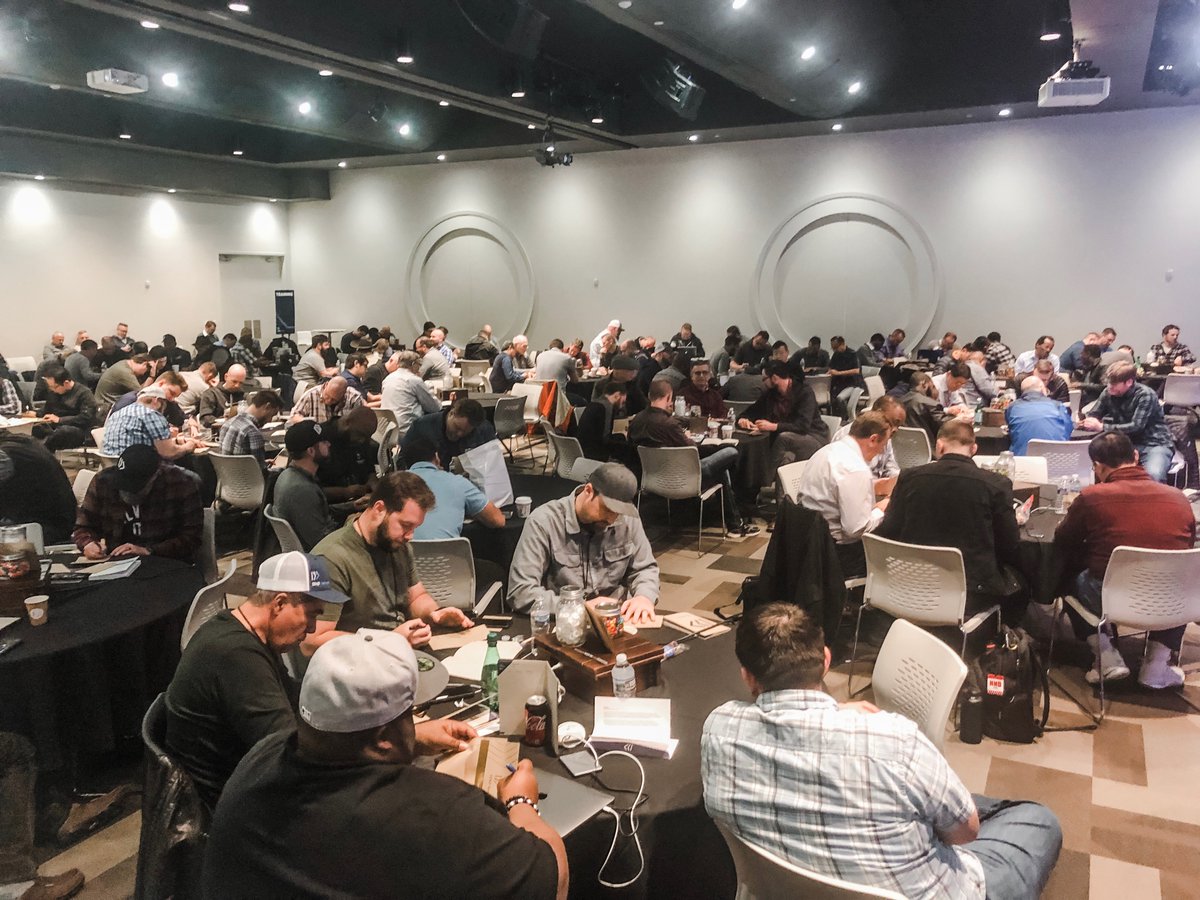 sendnetwork's tweet image. One of the unique qualities of our Network is our devotion to spouse care. #ChurchPlanters at #SNO19 are writing letters to their spouses during the afternoon session.