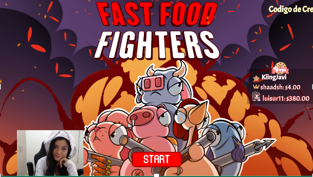 Yuyitv's tweet photo. Estoy en vivo, nuevamente con un indie ñom, estaré jugando #fastfoodfighters gracias ♥ @UnstoppableSTU @Indieboost_io
.
.
.
.
#gamedev #indiegamedev #indiegaming #indiedev #indiegames #pcgaming #steam
https://t.co/gNAdmtChnd https://t.co/chkMDJzvvC