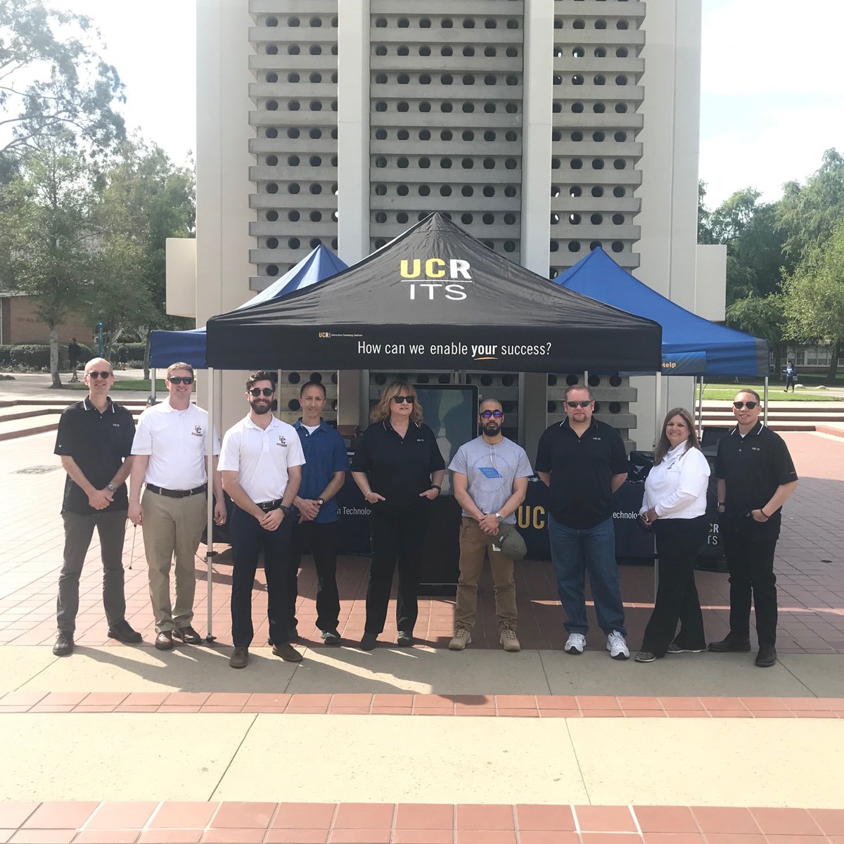 IT4UCR's tweet photo. We're out by the Bell Tower helping UCR Faculty, Staff and Students to enroll in Multi-factor Authentication (MFA). Stop by and say hello between 11-3 on March 19-20, 27, & April 1-3. #IT4UCR #UCR #EnablingYourSuccess https://t.co/AWo1t6JJBR