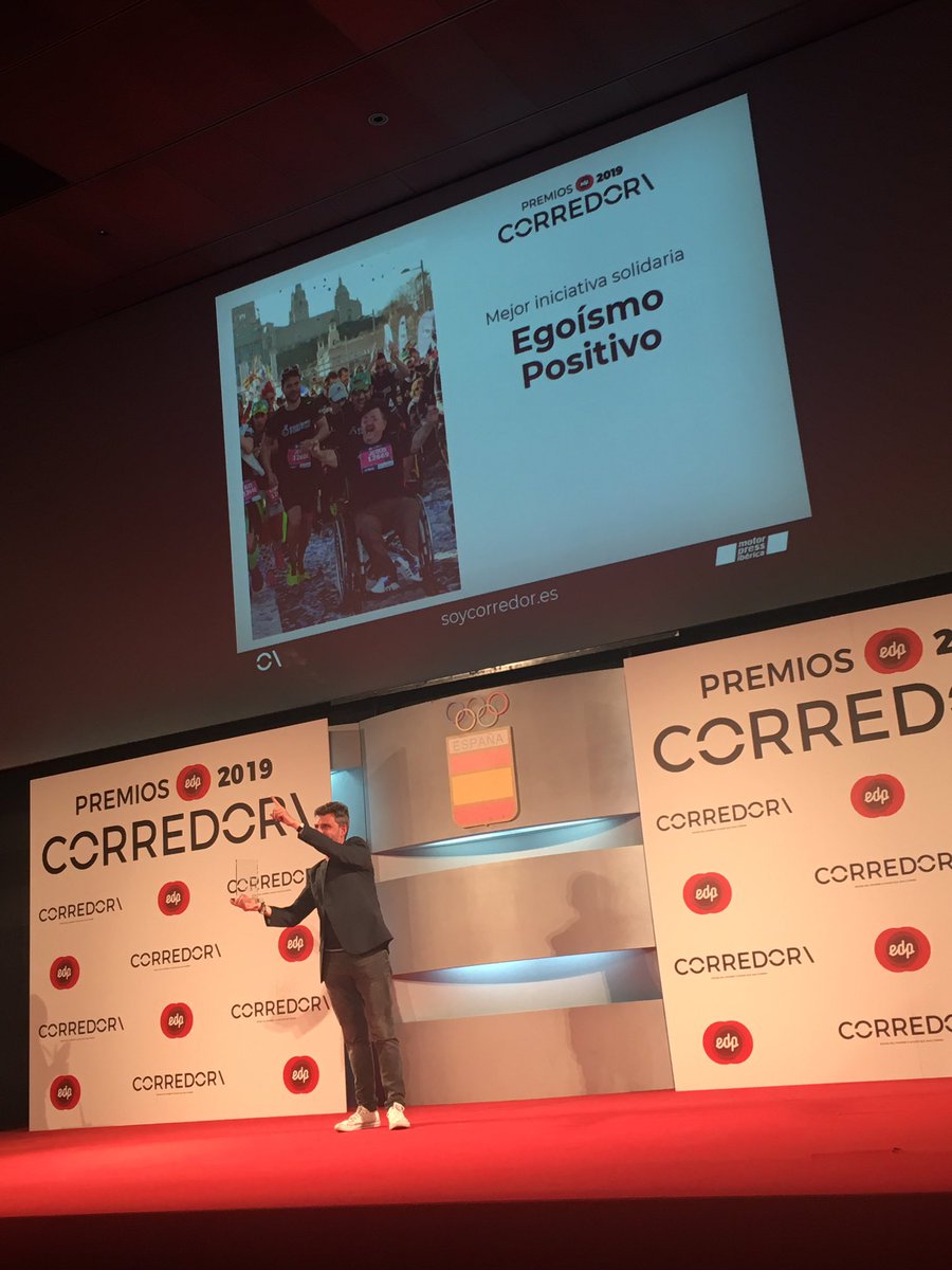 CORREDOR\ (@soycorredor_es) on Twitter photo “Nosotros queremos que la gente se lo pase bien. Con discapacidad y sin discapacidad. El objetivo: SER FELIZ”. <a href="/EgoismoPositivo/">Egoísmo Positivo</a> #EDPPremiosCORREDOR\ “Nosotros queremos que la gente se lo pase bien. Con discapacidad y sin discapacidad. El objetivo: SER FELIZ”. <a href="/EgoismoPositivo/">Egoísmo Positivo</a> #EDPPremiosCORREDOR\