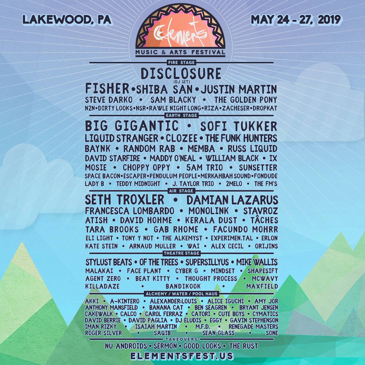 DJKnowledge's tweet image. Elements Lakewood is looking great this year; @disclosure @BigGigantic @LiquidStranger &amp;amp; SO MANY MORE!!!

We are very excited to be helping out with this one,
Get your tickets here: hive.co/l/columnseleme…

Message us for more info.
#Disclosure #BigGigantic #LiquidStranger