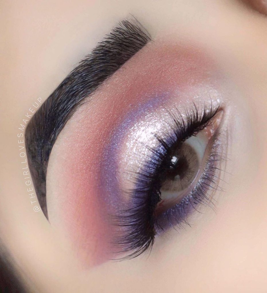 MakeupGeek's tweet photo. An absolute blend of perfection with #makeupgeekeyeshadows by @thegirllovesmakeup using the Champagne & Rosé Palette!🥂 https://t.co/idTByihCi2