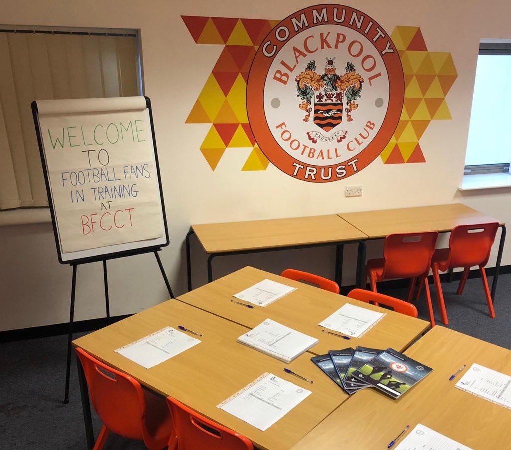 BFCCT_'s tweet photo. All set up here at Bloomfield Road🍊
We are ready to welcome our first ever intake of Female Football Fans in Training weight management programme 💪🏼 #beFITT #SPFL
For more information on our female or male programme contact:
👤 Lucy.collins-campbell@bfcct.co.uk https://t.co/H29TLCG6D9