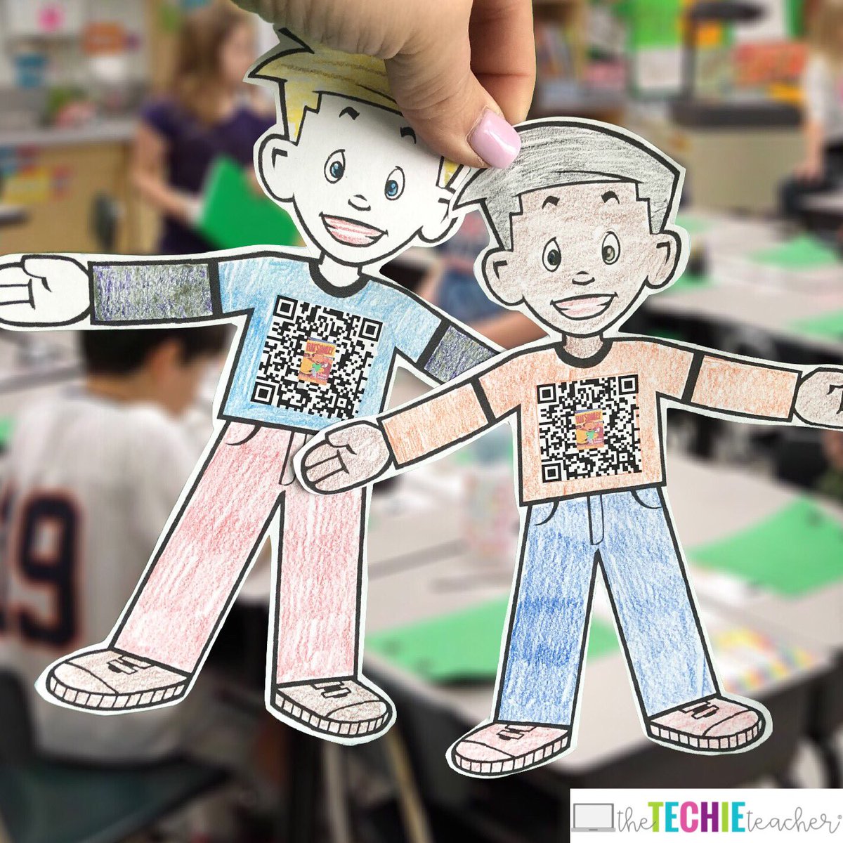 JGTechieTeacher's tweet photo. As soon as I saw @Sean4d’s #Stanleywakelet adventures idea my heart skipped a beat🙌 Looking forward to sending these Stanley’s off and watching the @wakelet collection grow💜 Thanks for sharing, Sean! #edtech #education #FlatStanley https://t.co/0Uu9v6afPu