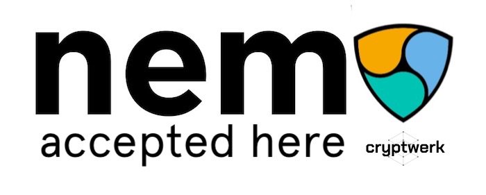 Cryptwerk_com's tweet photo. !! NEM is listed on https://t.co/bIFmfvvlcA !!
Here you can find the list of companies and stores accepting NEM (XEM) as a payment.
https://t.co/jiI6WURvdB
Welcome, @NEMofficial!
#nem #xem #nemcoin #cryptonews #cryptoworld #cryptolife #cryptocurrencies #crypto https://t.co/VsQV07gnVH
