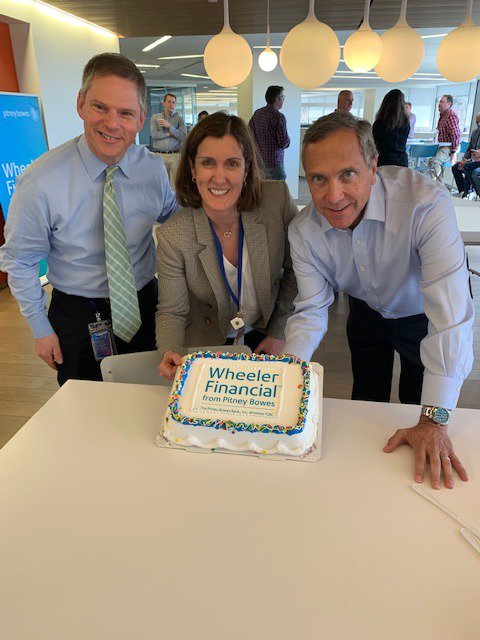 stjonesy's tweet photo. Great launch of Wheeler Financial from Pitney Bowes today. Continuing our dedication to helping SMBs succeed, we now offer financing to acquire equipment critical to their profitability and growth.#pitneybowes #SMBs https://t.co/zuyXSS5Xvg