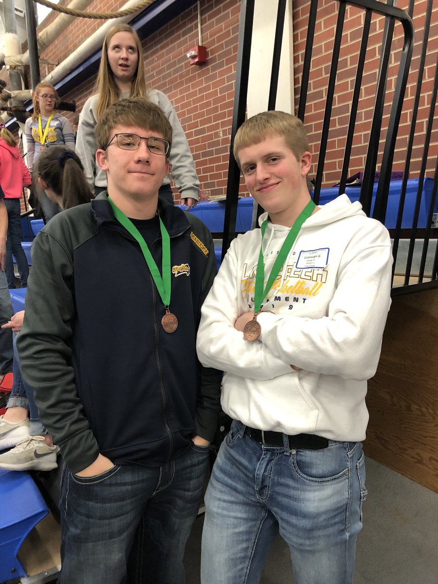 mickfries's tweet photo. Division C medalists- 3rd place Designer Genes. 5th place Write It, Do It. #ECBuffs https://t.co/MhV3GS8cl6