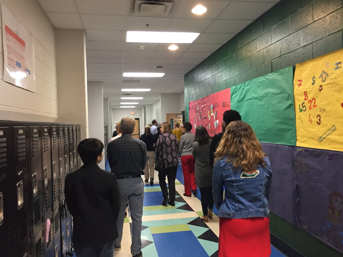 MetroSchools's tweet photo. .@CroftMS hosted the fourth and final @PENCIL4Schools' #DiscoverMNPS tour of the year. Attendees visited classrooms, talked to the diverse student body, saw the animal habitats and heard from current partners- @lipscomb @VanderbiltU @theTSIN &amp; @NashvilleZoo! https://t.co/A5ddVAjJAl