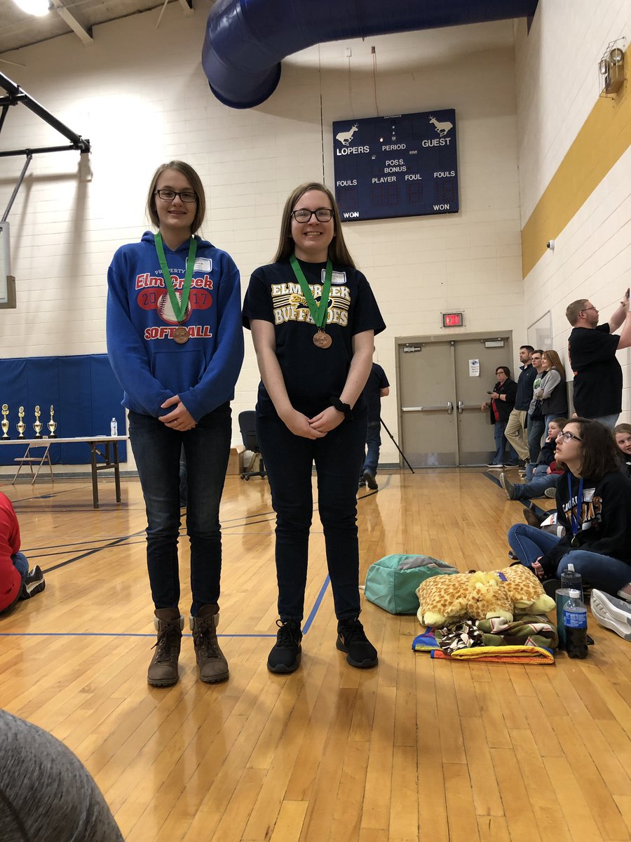mickfries's tweet photo. Division B medalists- 5th place-Meteorology, Experimental Design, Crime Busters, Density Lab #ECBuffs https://t.co/ZBoazFpVyO