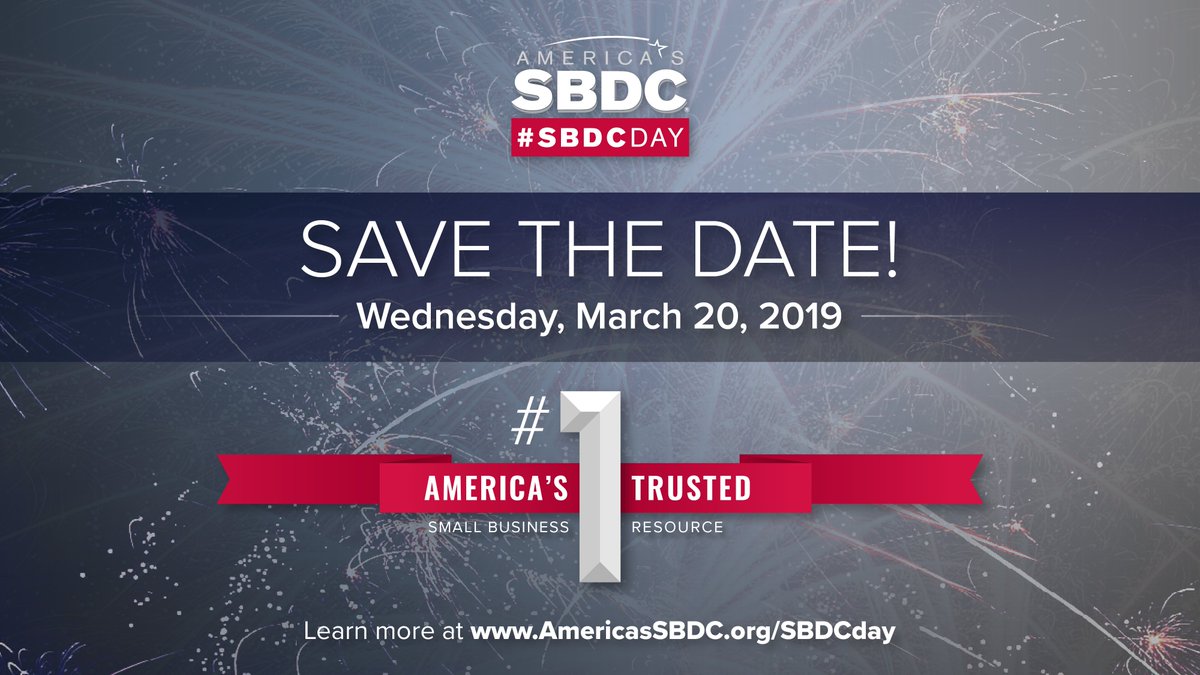 Celebrate good times and business with us tomorrow on #SBDCDay