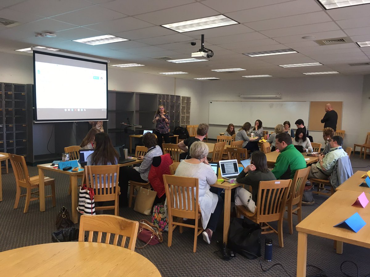 jrichardson30's tweet photo. A great day of #designthinking and discussion around the topic of #AI with our @HooverSchools Design Team! #aldlcs https://t.co/eyb9J3IYW7