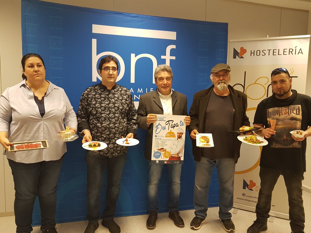 altoaragon's tweet photo. La muestra de tapas Desatápate se celebra en Binéfar del 21 al 24 de marzo
https://t.co/jePLmb4an1
#Gastronomía #LaLitera https://t.co/9E1tCTGwpK