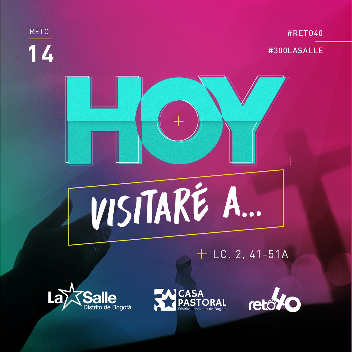 [Reto 40] Abramos un espacio en nuestro día para el reto de hoy. #Reto40 #R40 #Reto40Zipaquira #300LaSalle