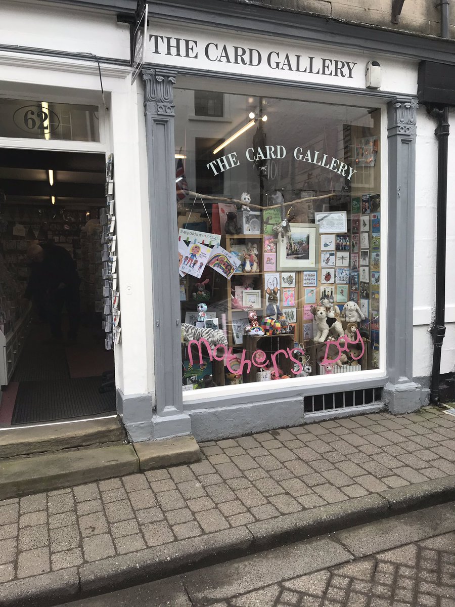 PTH_Cards's tweet photo. Our @SarahBoddy_ #greetingscards are selling so well at The Card Gallery in #kirkbylonsdale #cumbria #cardgains @CyrilService https://t.co/t0d5bEdsmn