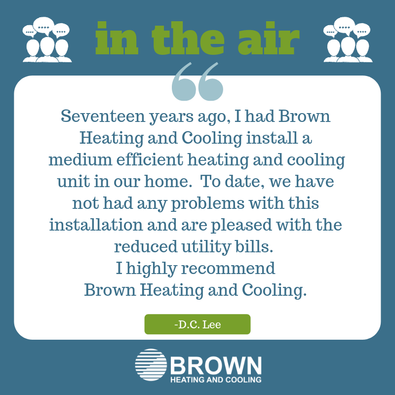 BrownHeatCoolAL's tweet photo. Testimonial Tuesday! We love hearing from our customers!
Click here to learn more about what makes Brown Heating and Cooling so unique:
https://t.co/nHYjp9pWpr
#BrownHeatingandCooling #HVAC #BirminghamAL #TestimonialTuesday https://t.co/mplzy4dj5P