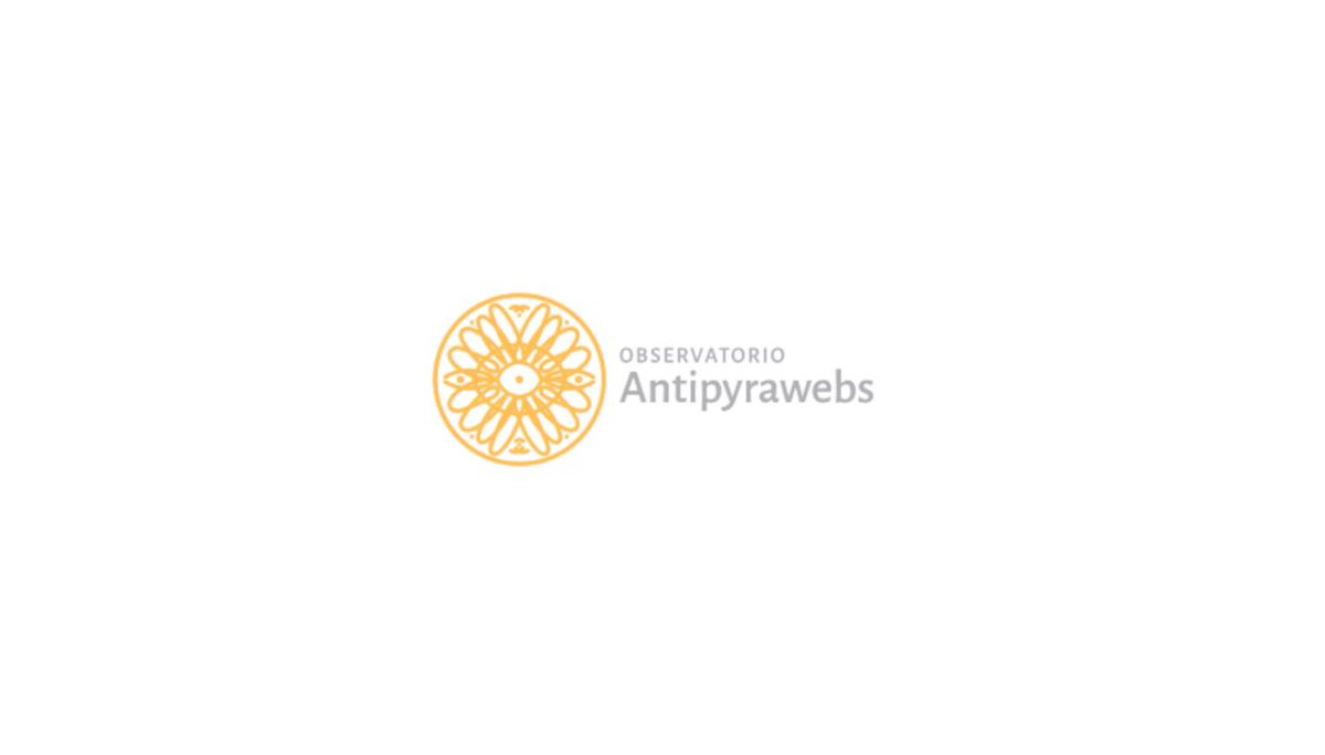 TEDICpy's tweet photo. 'El Observatorio #AntiPyrawebs: un experimento de comunicación y memoria'. Un repositorio de memoria viva trabajado en conjunto a @derechosdigital de Chile e @hiperderecho de Perú. https://t.co/mc659QcC92 https://t.co/MuBAUigF0e