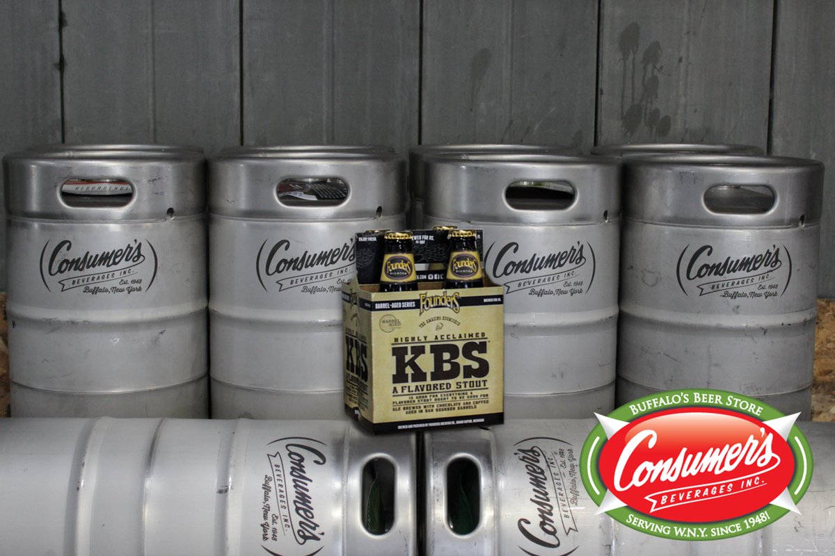 Tuesday Give-Away!
We're giving away a 4-pk of 2019 KBS!
Just Retweet this photo and Follow <a href="/ConsumersBeer/">Consumer’s Beverages</a> and you're automatically entered. Winner will be selected Wednesday 3/20 @ noon!
*Must be 21+*