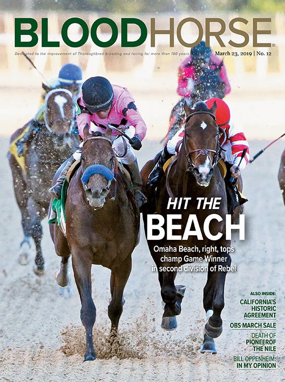 Bloodhorse On Twitter Omaha Beach Topping Champ Game