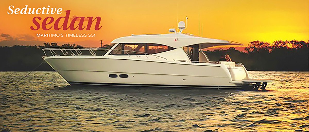 CPY_Inc's tweet photo. Maritimo S51 : BACK FOR MORE

Meet a Maritimo owner who made the change from two decks to one, and discover why the sedan sportsyacht concept is appealing and on the rise.

CPY will have a Maritimo S51 in stock soon.
Contact: Bill King : (949) 870-2239

https://t.co/HWaX9dpyLD https://t.co/GDKLN9pxq0