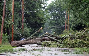bbtel's tweet photo. As  we approach storm season, please remember if you see a downed utility  line to consider it energized and call 911. Stay clear of ANY downed  line and do not drive a vehicle over any lines.  As always, to report a  service outage, please call our office.  Stay safe. https://t.co/3a9cUfkcDD