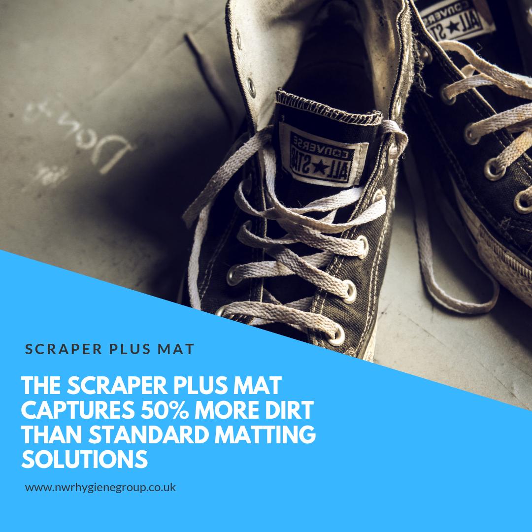 NWRHygiene's tweet image. Prevent your workplace from getting dirty with the all new Scraper Plus Mat from #NWRhygiene! 

✅ Very durable
✅ Absorbs up to 59% more water than standard matting solutions
✅ Available in dark grey 

Find out more at &amp;gt;&amp;gt;&amp;gt; bit.ly/NWRScraperPlus… 

#Matdesign
#MatSolutions