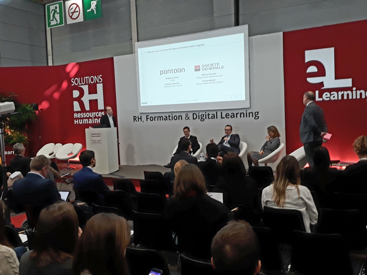 PIXID_Group's tweet photo. #SSRH2019 - Conférence PIXID sur le recours aux contrats flexibles et la #TransformationDigitale !
Retour d'expérience de Pontoon et de la Société Générale sous l'oeil de nos experts @JeromeMouret et François Hux !
#SSRH @Solutions_RH https://t.co/zCkKUCbsIu