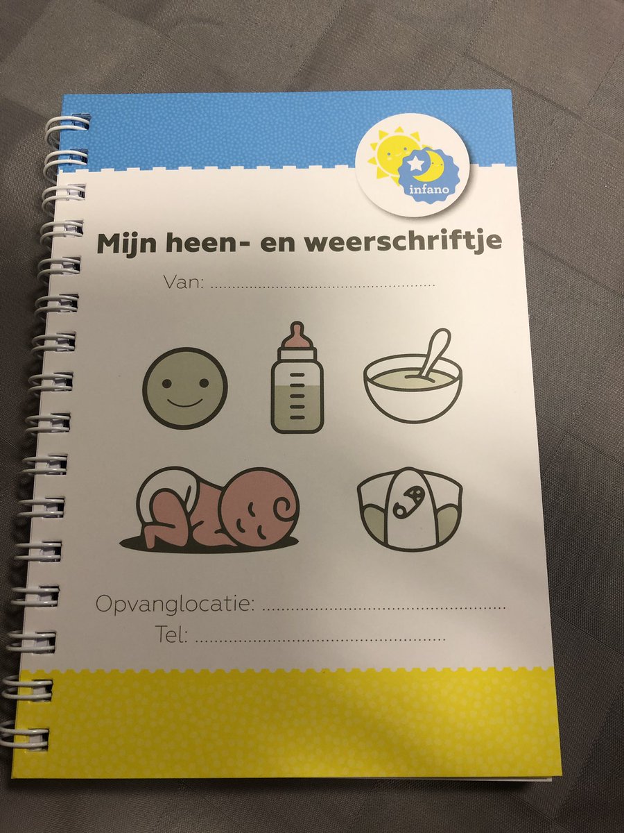InfanoVzw's tweet photo. Door de intense samenwerking tussen de kinderdagverblijven en de kwaliteitsdienst is het nieuwe Infano heen-en-weerschriftje geboren! Bedankt iedereen! #infano #politeia #heenenweerschriftje https://t.co/Z5y9U04l5M