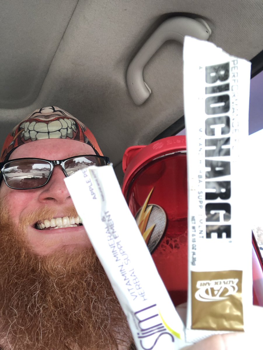 beardedbeastsp's tweet photo. Nooooooooo!!! I got lost on my way to #Swolesville!!!
Oh wait!! @advocare #Slim and #Biocharge showed me the way to Jakked-town, USA!!!
All is right in the world!!! 💪👊👍 https://t.co/opiiTQjwBU