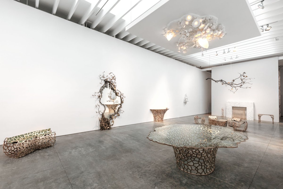 Kasmingallery's tweet photo. David Wiseman’s “Plants, Minerals, and Animals” acts as a culmination of the artist and designer’s career thus far, and is on view at 515 West 27th Street through April 27, 2019. #DavidWiseman #PlantsMineralsAnimals https://t.co/IlRMjyMUlq