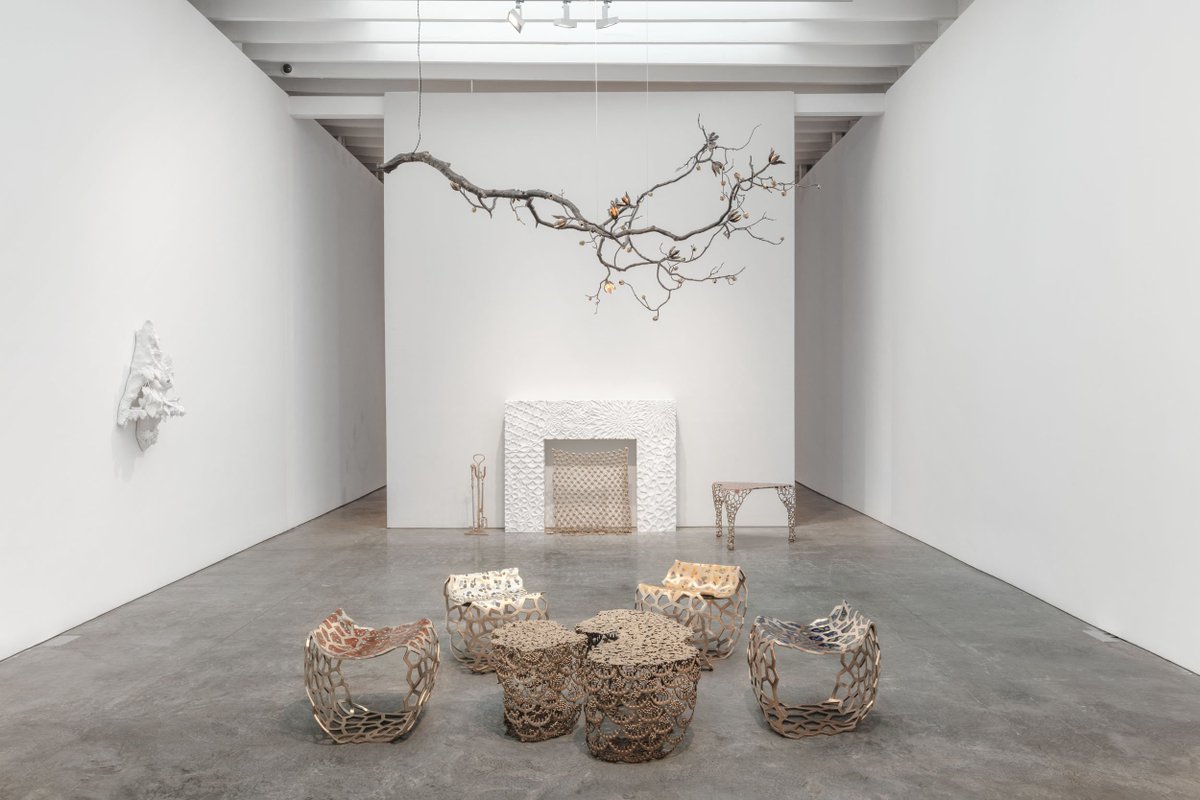 Kasmingallery's tweet photo. David Wiseman’s “Plants, Minerals, and Animals” acts as a culmination of the artist and designer’s career thus far, and is on view at 515 West 27th Street through April 27, 2019. #DavidWiseman #PlantsMineralsAnimals https://t.co/IlRMjyMUlq