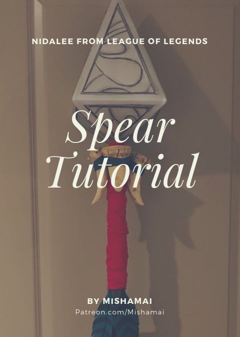 mishamai_hime's tweet photo. I finished my Nidalee Spear Tutorial for https://t.co/kP9yBKskkC last night! $1 patrons get access to my tutorials if youโd like to help me buy supplies ๐
#foam #foamcraft #foamsmith #nidaleecosplay #foamtutorial #cosplay #leagueoflegends #foamweapons #leagueoflegendscosplay https://t.co/xXC41DYPZH