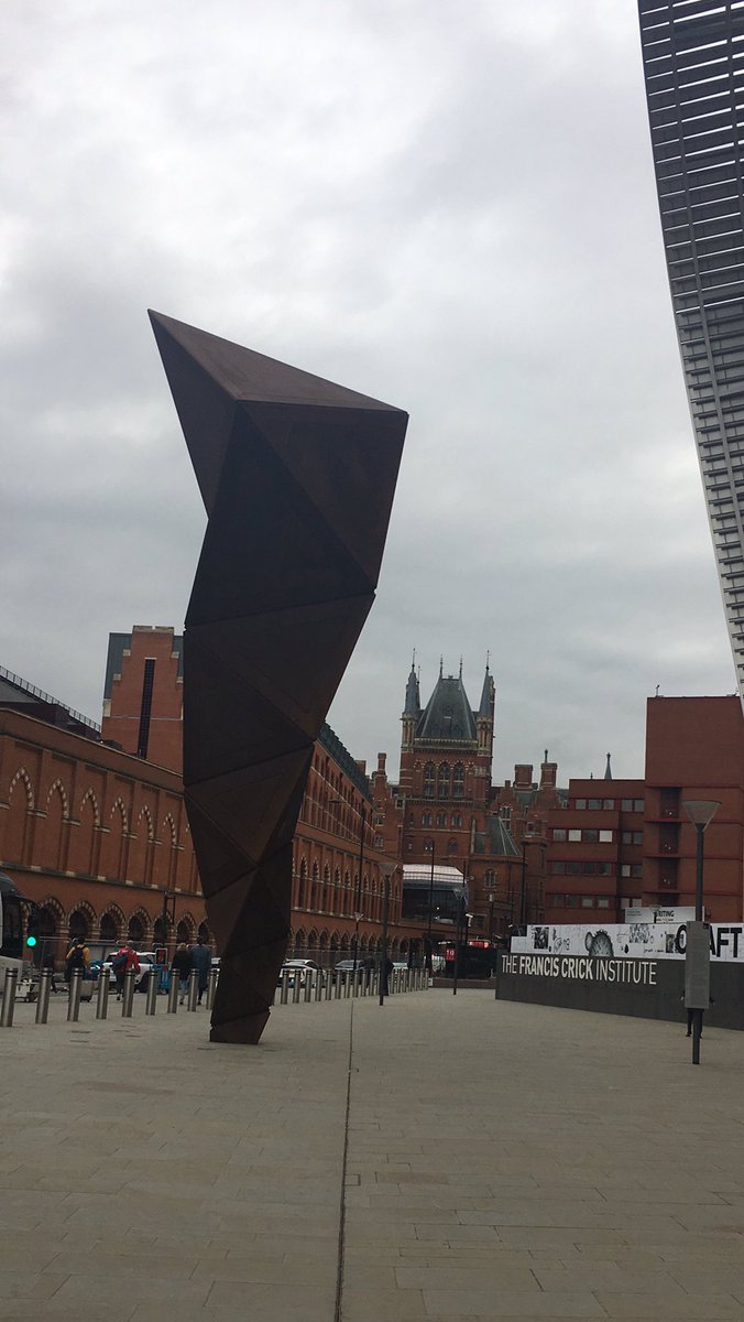 archaeologycoll's tweet photo. Something old and something new at St. Pancras. https://t.co/ZBbqWGsNdC
