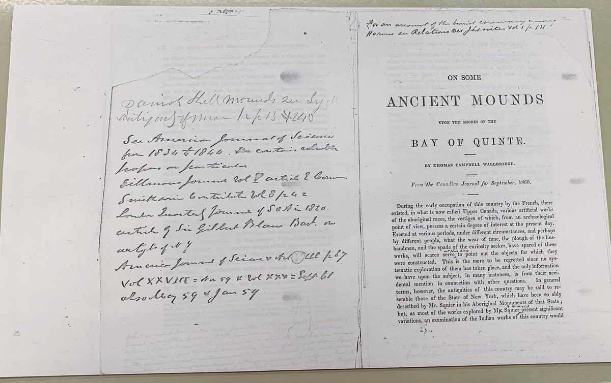 OWaldriff's tweet photo. Today is our second trip in Indigenous Reporting. We’re going to explore Indigenous history in Belleville. #indigenousreporting #belleville #archives https://t.co/NrLkK8Q7B9