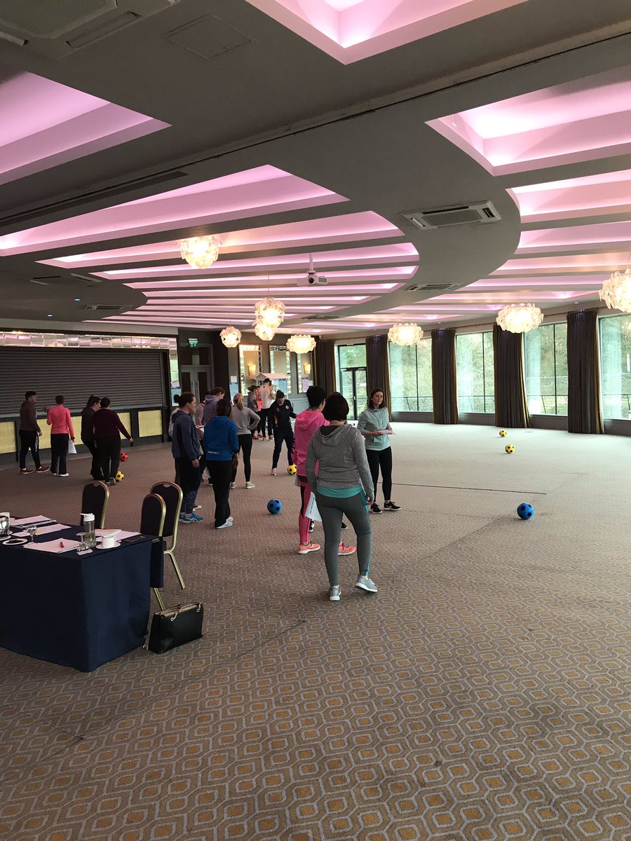 eannac5's tweet photo. Yet another great day in the life of #pls3 for @PDSTpe in lovely the lovely riverside park hotel for teachers in @WexfordEdCentre #mwmo #bestjobever #physicalliteracyforlife https://t.co/CZb6wr8bQB