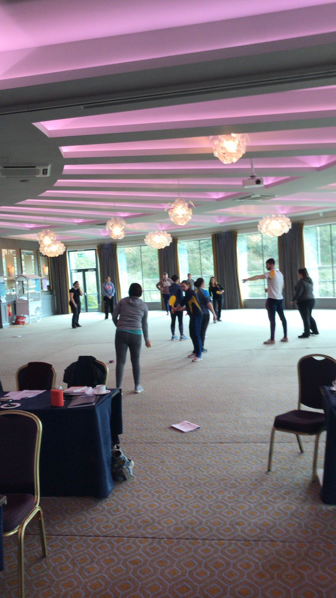 eannac5's tweet photo. Yet another great day in the life of #pls3 for @PDSTpe in lovely the lovely riverside park hotel for teachers in @WexfordEdCentre #mwmo #bestjobever #physicalliteracyforlife https://t.co/CZb6wr8bQB