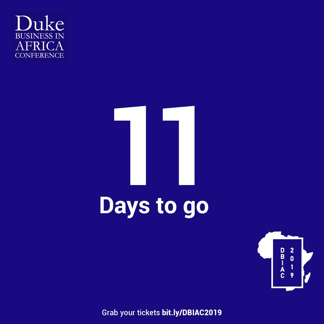 11 days to go the #DBIAC2019 with a keynote delivered by an African Business Tycoon Cyril Odu. Cyril’s African Capital Alliance in specific sectors in sub Saharan Africa. Grab your tickets today at Eventbrite today