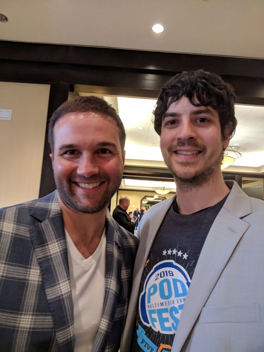 WhyInfluence's tweet photo. It was great meeting JLD of Entrepreneurs on Fire; he's interviewed over 2100 entrepreneurs! @johnleedumas @WhyInfluence #johnleedumas #whyinfluence #podcasts #podcasting #podcaster #podcast https://t.co/yGAgJDdwWC