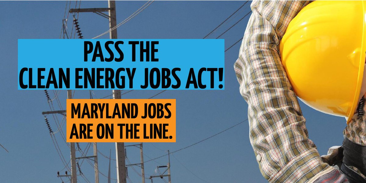 Thank you <a href="/BrianJFeldman/">Senator Brian Feldman</a> for sponsoring the MD Clean Energy Jobs Act. The time to get serious about climate change is now. We need more leaders like you who make it happen! #AllinforCEJA