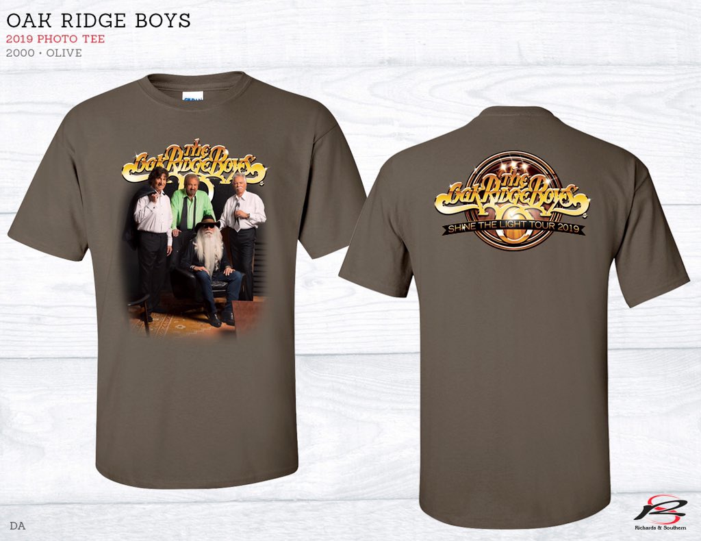 oakridgeboys's tweet photo. New Shine The Light Tee Shirts coming soon .... https://t.co/K6GFFI2YKV