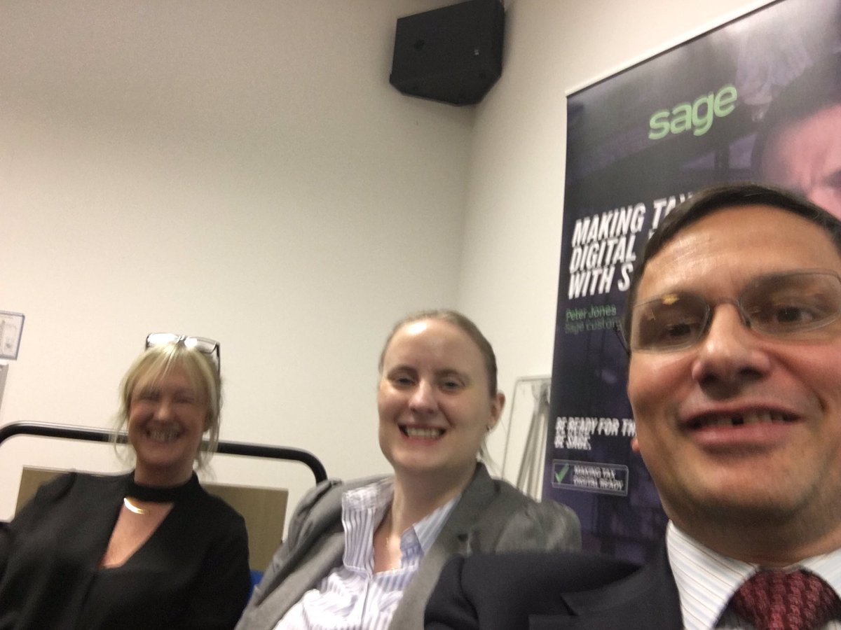 adam_prince's tweet image. Another great #SageRoadShow. Thank you to all you amazing #accountants and #bookkeepers for joining @sageuk and @HMRCdigital in #Loughborough to discuss #MTD and #automation.