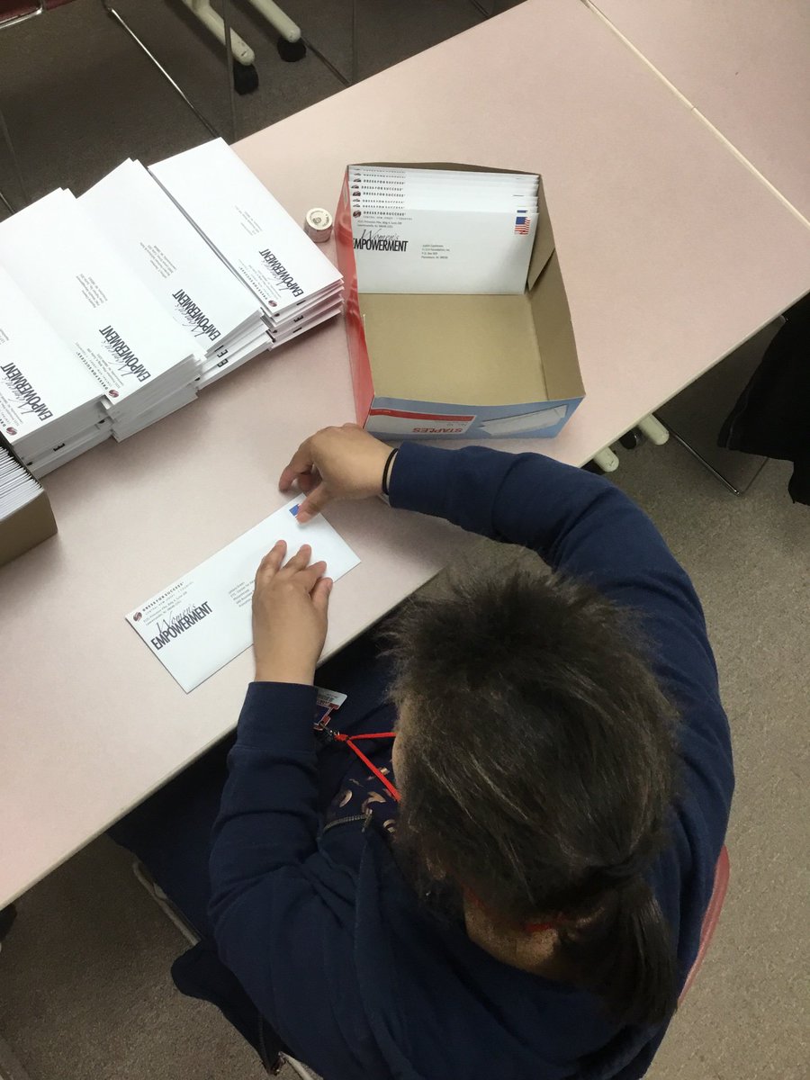 LHSCareerSkills's tweet photo. LHS Career Skills Development student helps @DFSCentral get an important mailing out for their Women’s Empowerment Breakfast. #LHSWorks #DFSCNJ https://t.co/ugyVdipdRN