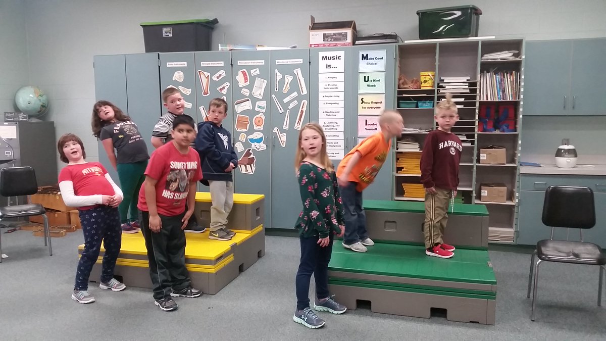 cellogrl33's tweet photo. Working on our actions for the 2nd grade program this morning and having a blast! @OacSchool https://t.co/teXiNn2LzZ