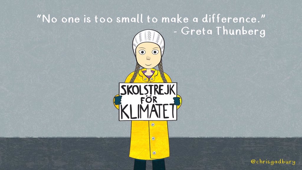 TeachSDGs's tweet photo. An open letter to Peace Prize nominee @GretaThunberg and teachers everywhere... 

... by @Ada_McKim — World Issues teacher and #TeachSDGs co-founder. 

#FridaysForFuture
#ClimateStrike 

https://t.co/UWjlwAJcTl https://t.co/RzPVirLsfc