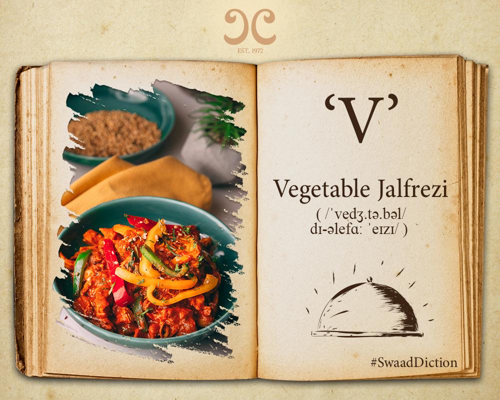 This healthy sabzi made with the freshest vegetables is every bit good and exotic. Our signature Vegetable Jalfrezi is the perfect blend of sweet yet sour deliciousness.
#SwaadDiction #CopperChimney