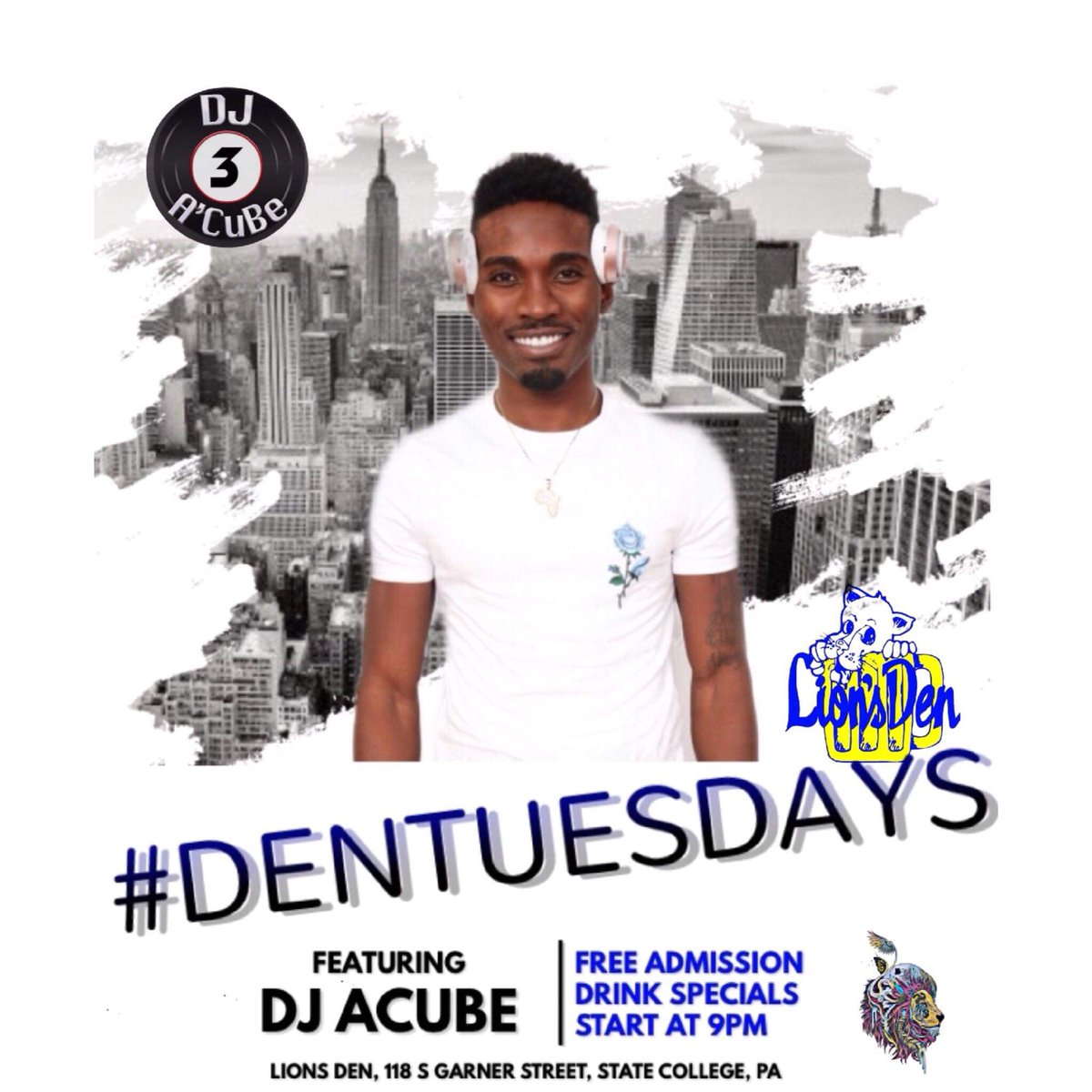 LivePrestige's tweet photo. 🔵⚪ HAPPY VALLEY ⚪🔵
#THELPWAY
9PM | HAPPIES 10PM-12AM
🎶 Sounds by DJ A'Cube 🔥
📍The Lions Den #DenNation https://t.co/8qv25KgHvC