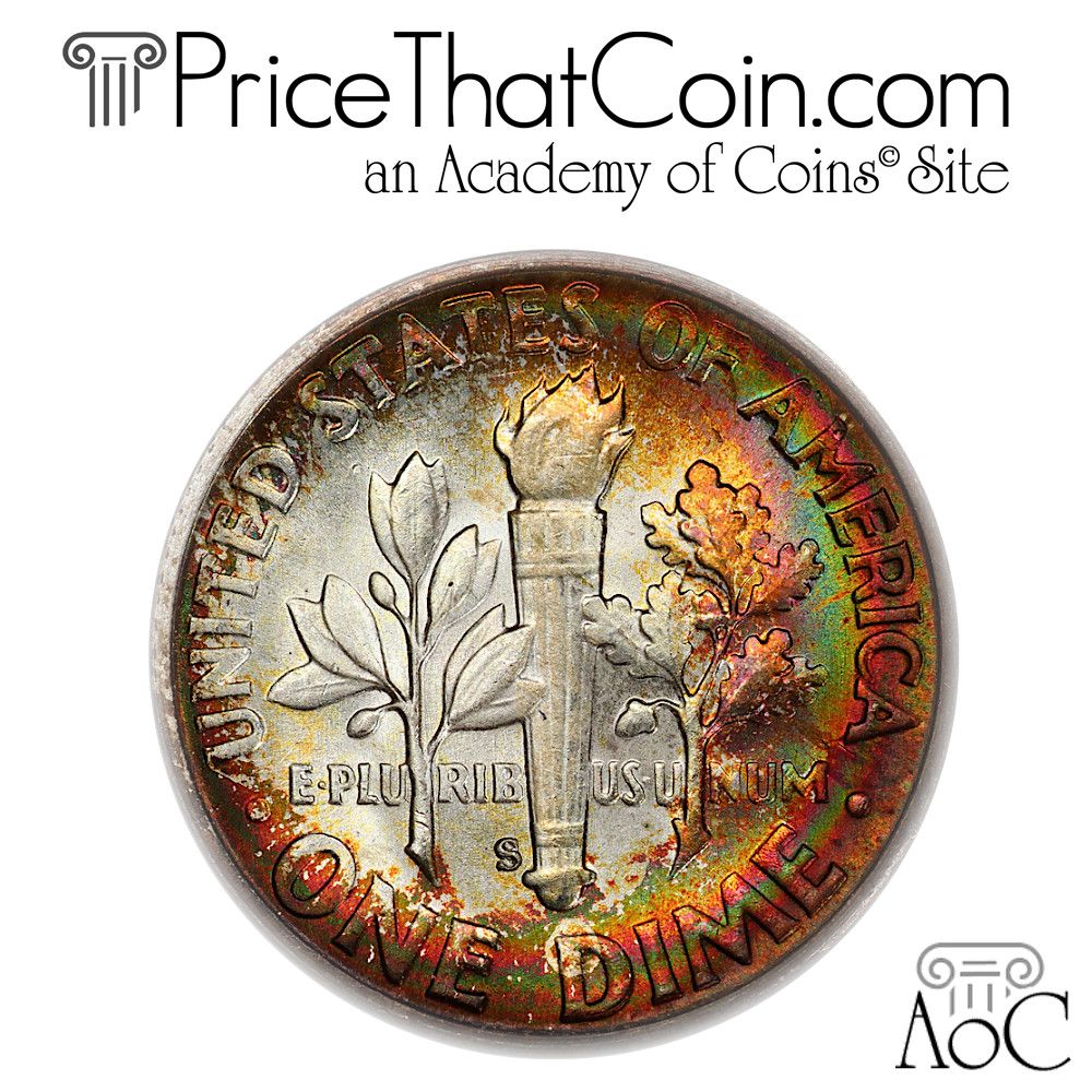 pricethatcoin's tweet image. PriceThatCoin.com #DailyCoin:
1949-S Roosevelt Dime, PCGS MS67+FB
Sold for $3,525 on 1/27/19
PCGS Price Guide MS67+FB: $3,000
NGC Price Guide MS 67+ FT: $4,150
Sold by Legend Rare Coin Auctions
Auction info by: 

#tuesdays #silverdime #coins