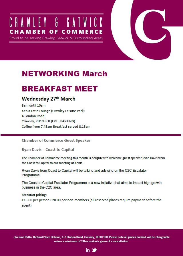 Crawley Chamber tweet media