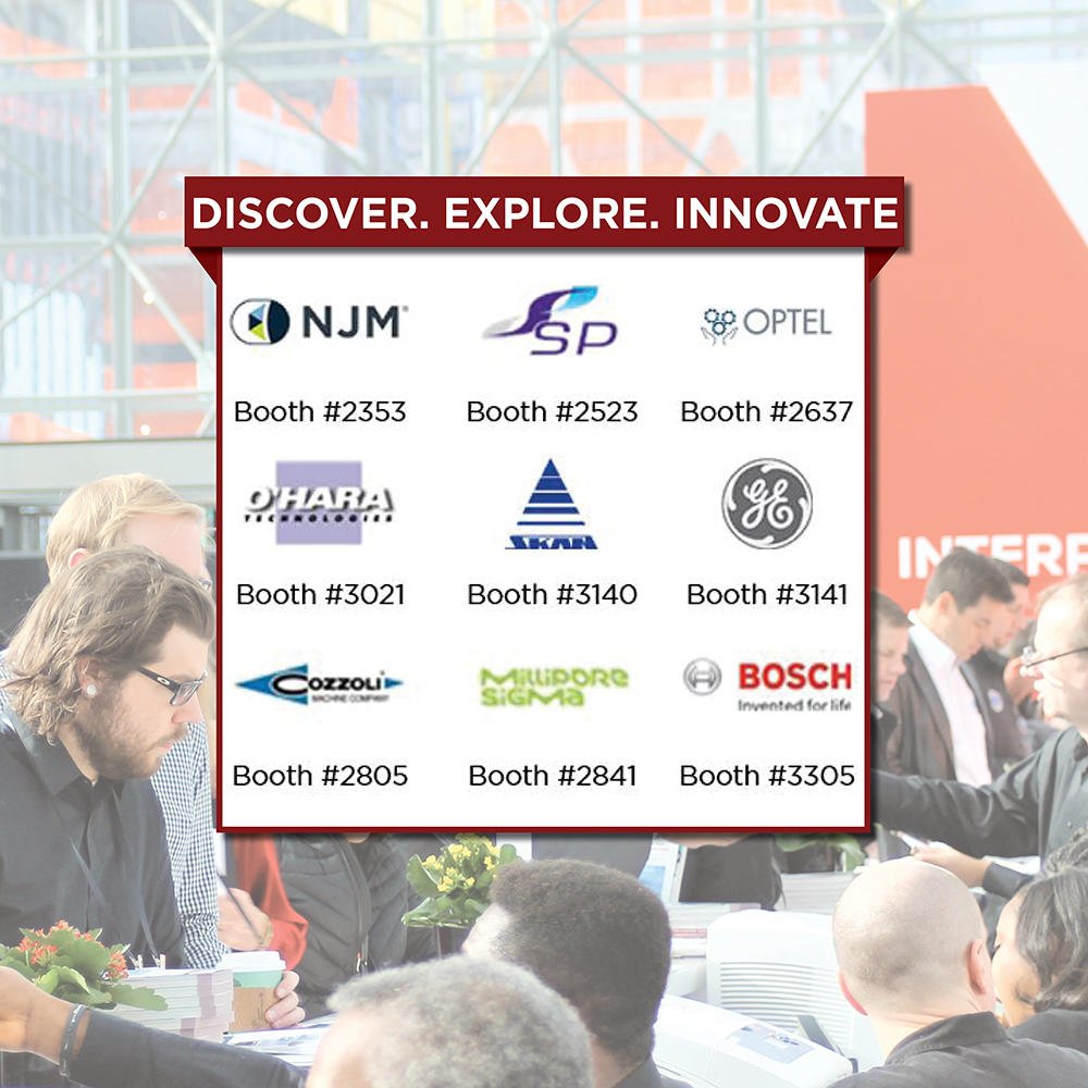 INTERPHEX's tweet photo. Discover. Explore. Innovate. INTERPHEX 2019.
https://t.co/cILByrM41Q
#INTERPHEX #SmartManufacturing #cellprocessing #genetherapy #Pharmaceutical #Bioprocessing #pharmaceuticalprocessing #encapsulation #manufacturing #packaging #celltherapy #drugindustry #industrialinfo #biotech https://t.co/J1sv72hRR5