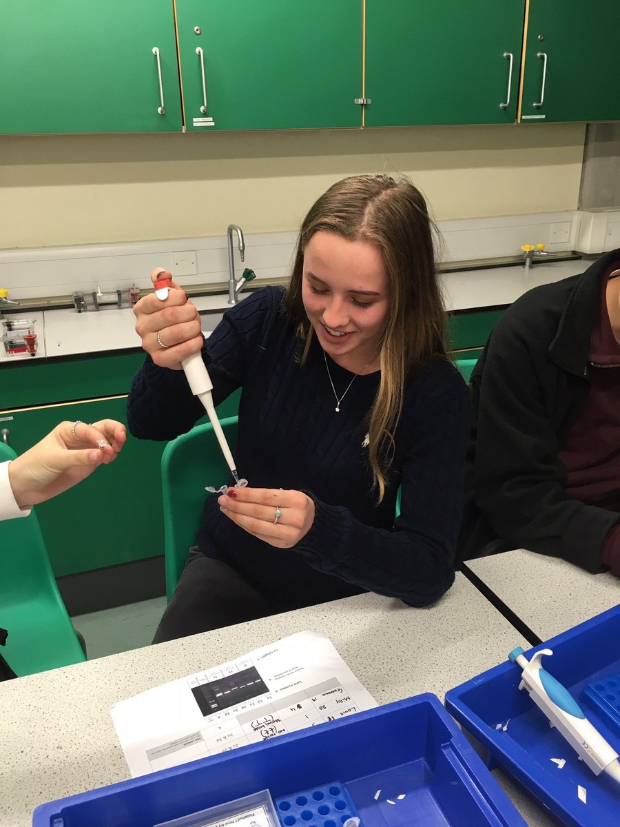 Perfect for this week's STEM week, Year 13 Biologists had a fabulous day of science at “Wethecurious” at @Bristol yesterday extracting and amplifying their own DNA to create a “genetic fingerprint. It felt like being at university! #scienceatkings